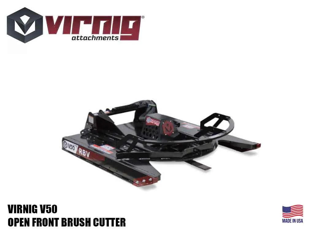 Virnig V50 Rotary Brush Cutter Open Front Deck