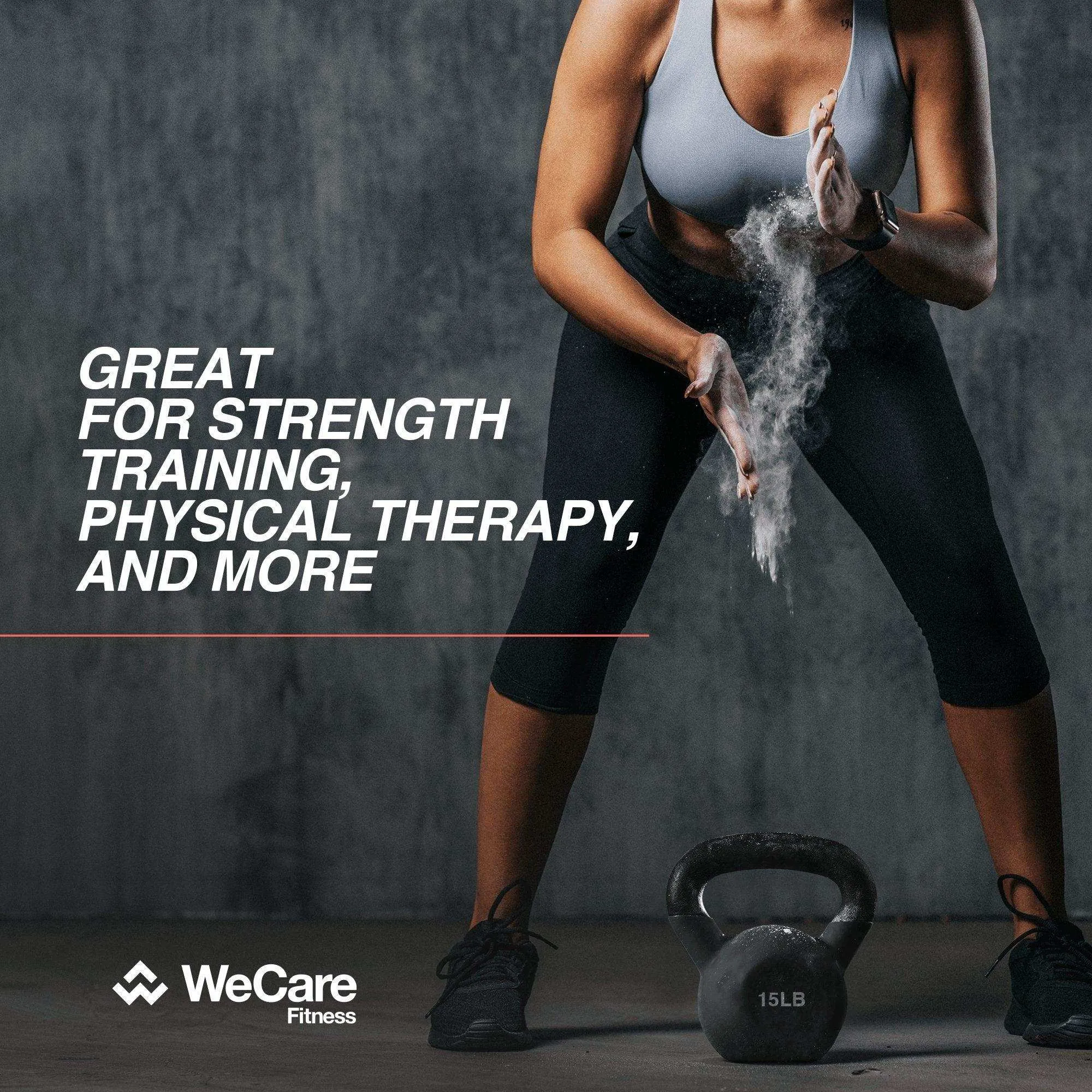 WeCare Fitness Cast Iron Kettlebell