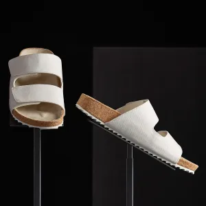 Women's Double Strap Slide - Canvas