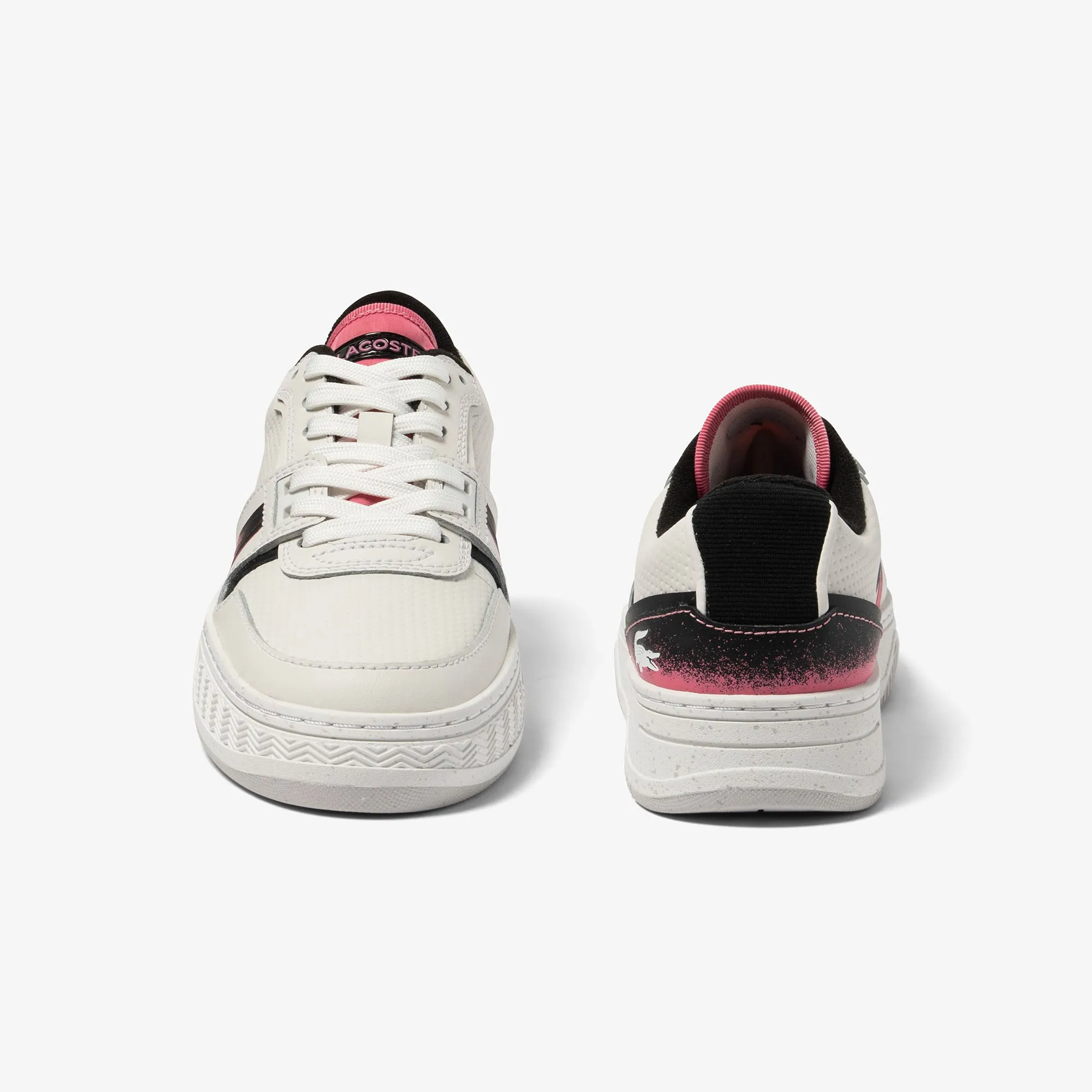 Women's Lacoste L001 Leather Heel Pop Sneakers - 45Sfa0031