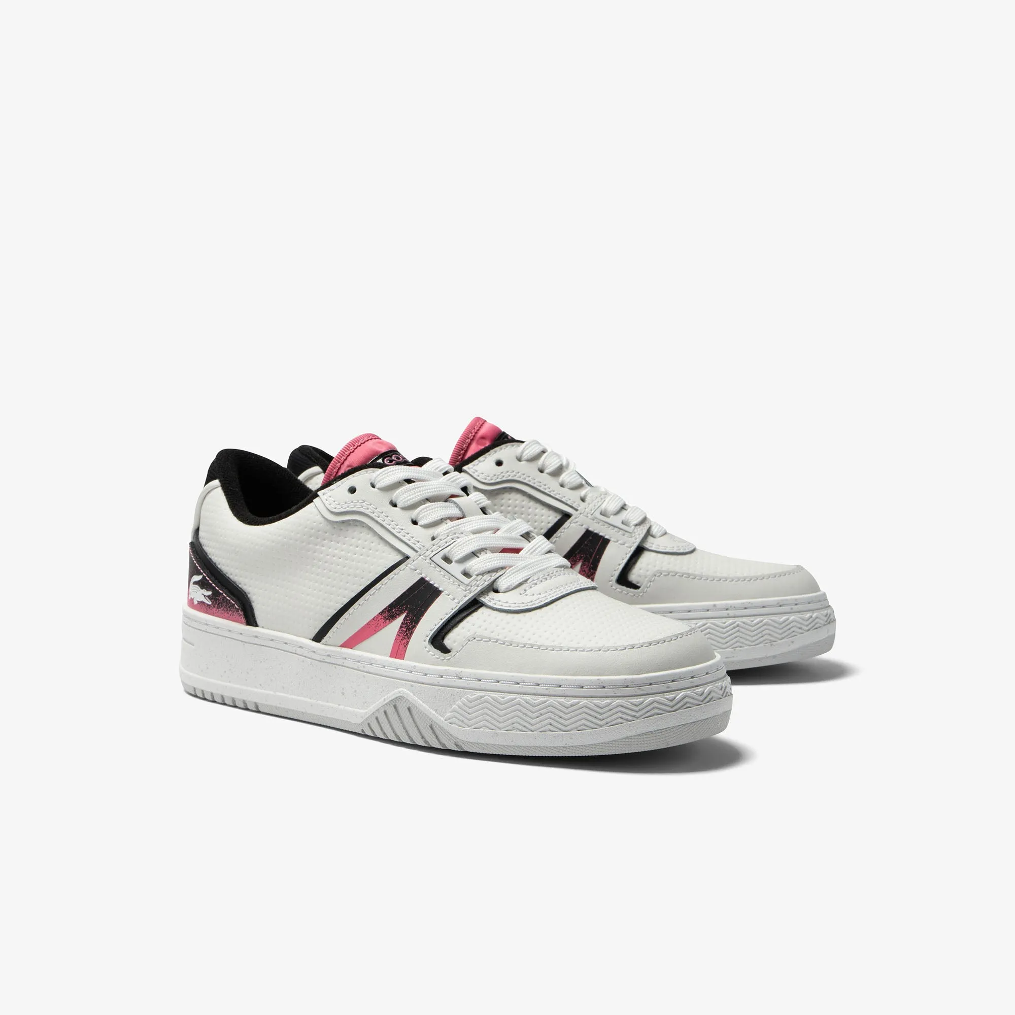 Women's Lacoste L001 Leather Heel Pop Sneakers - 45Sfa0031