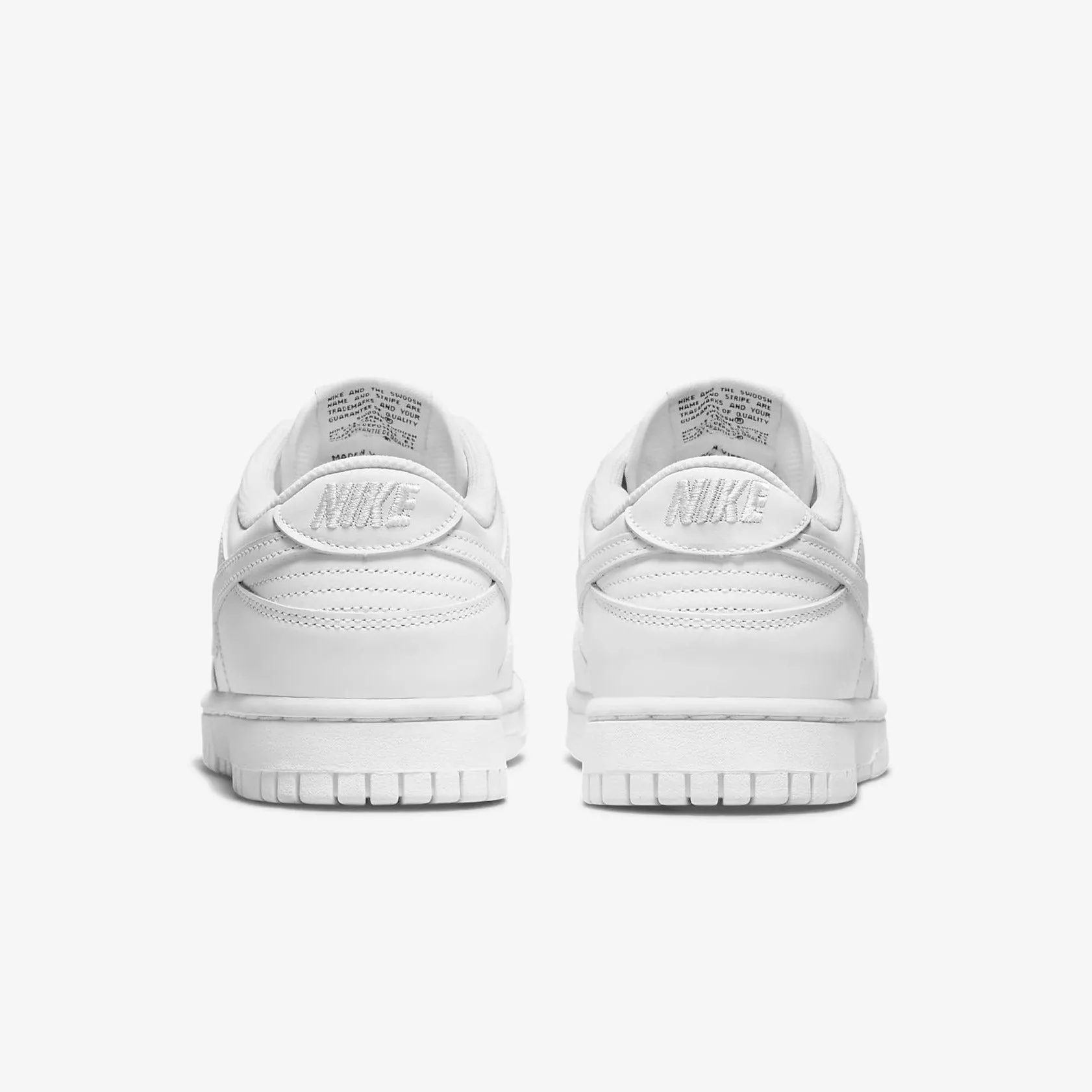 Women's Nike Dunk Low "Triple White" (DD1503-109)