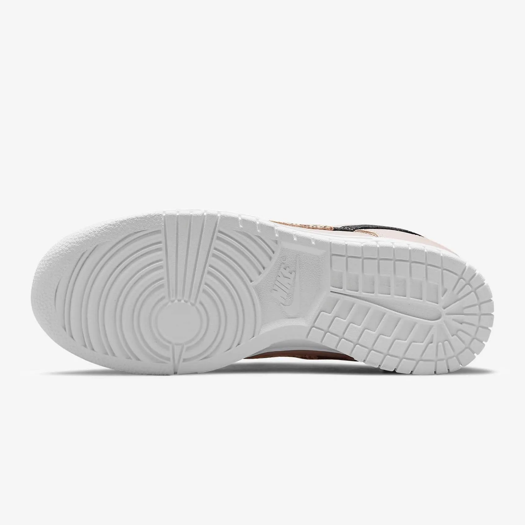 Women's Nike Dunk Low SE "Leopard Swoosh" (Fossil Stone)(DD7099-100)