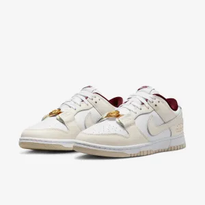 Women's Nike Dunk Low SE "Medallion" JUST DO IT (DV1160-100)