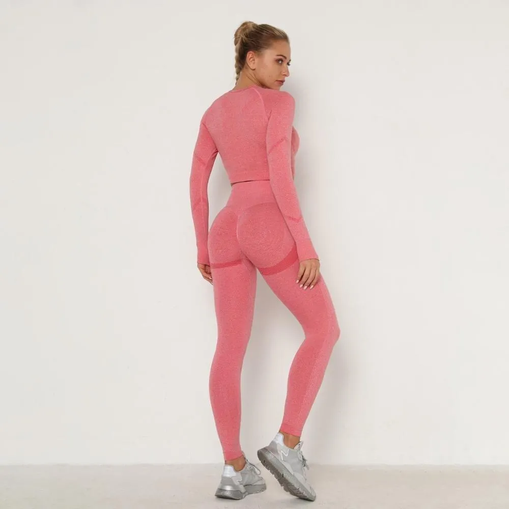 Yoga Set Sports Suit Women Workout Sports Outfit Fitness Set Wear