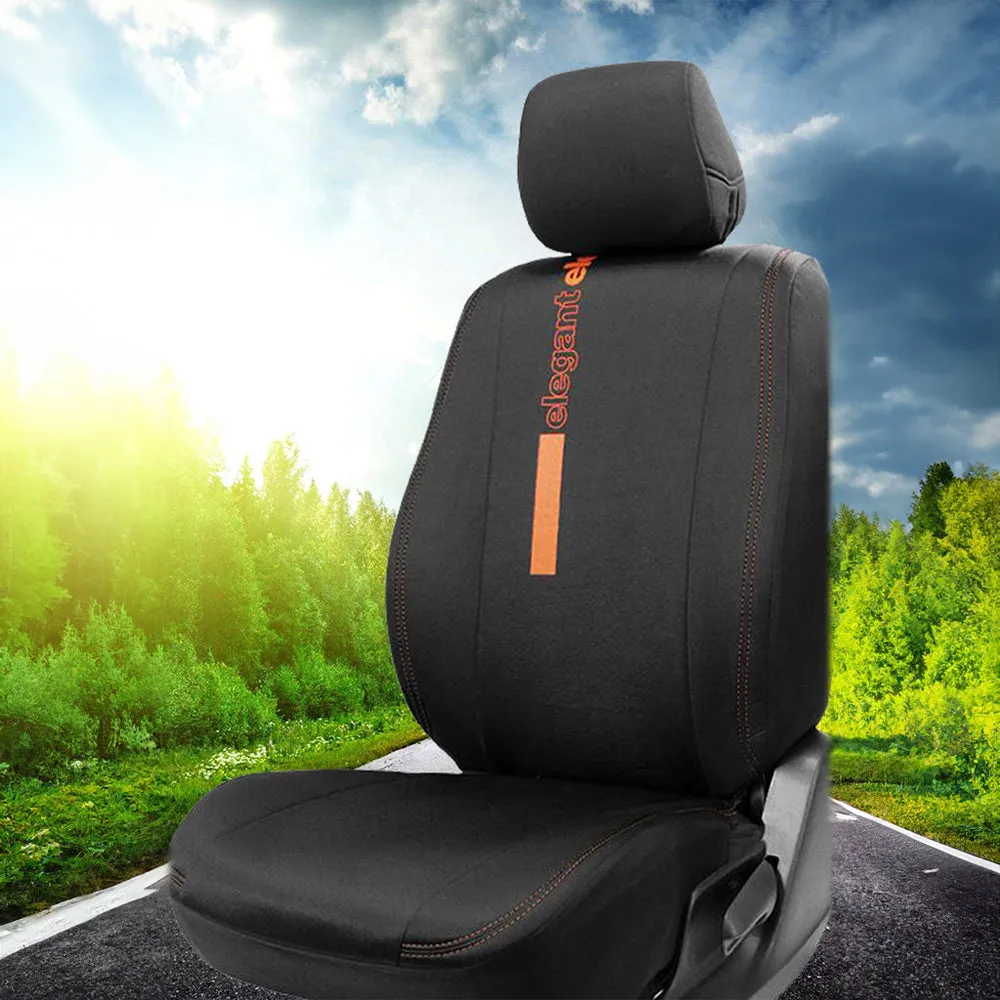 Yolo Fabric Car Seat Cover For Skoda Slavia