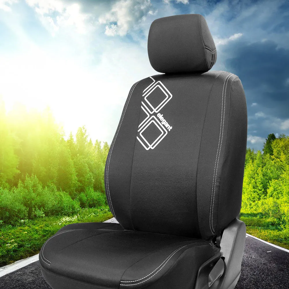 Yolo Fabric Car Seat Cover For Volkswagen Ameo
