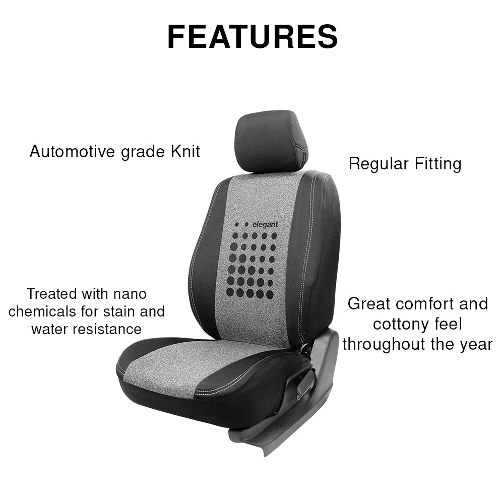 Yolo Plus Fabric Car Seat Cover Design 2 For Maruti Brezza