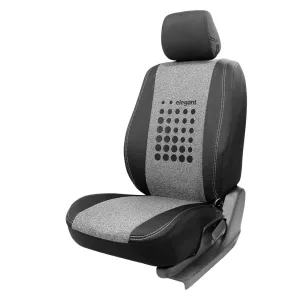 Yolo Plus Fabric Car Seat Cover Design 2 For Maruti Brezza