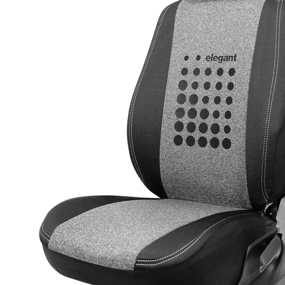 Yolo Plus Fabric Car Seat Cover Design 2 For Maruti Brezza