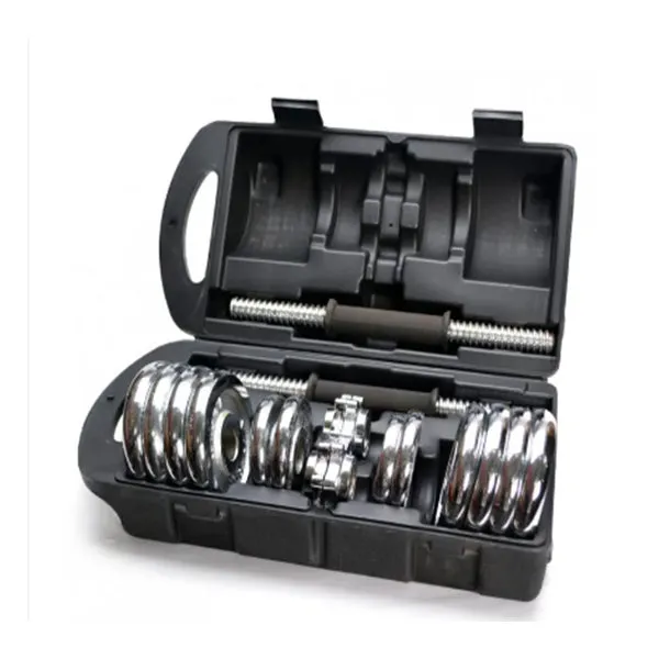 York Fitness 15KG Chrome Dumbbell Set of 2